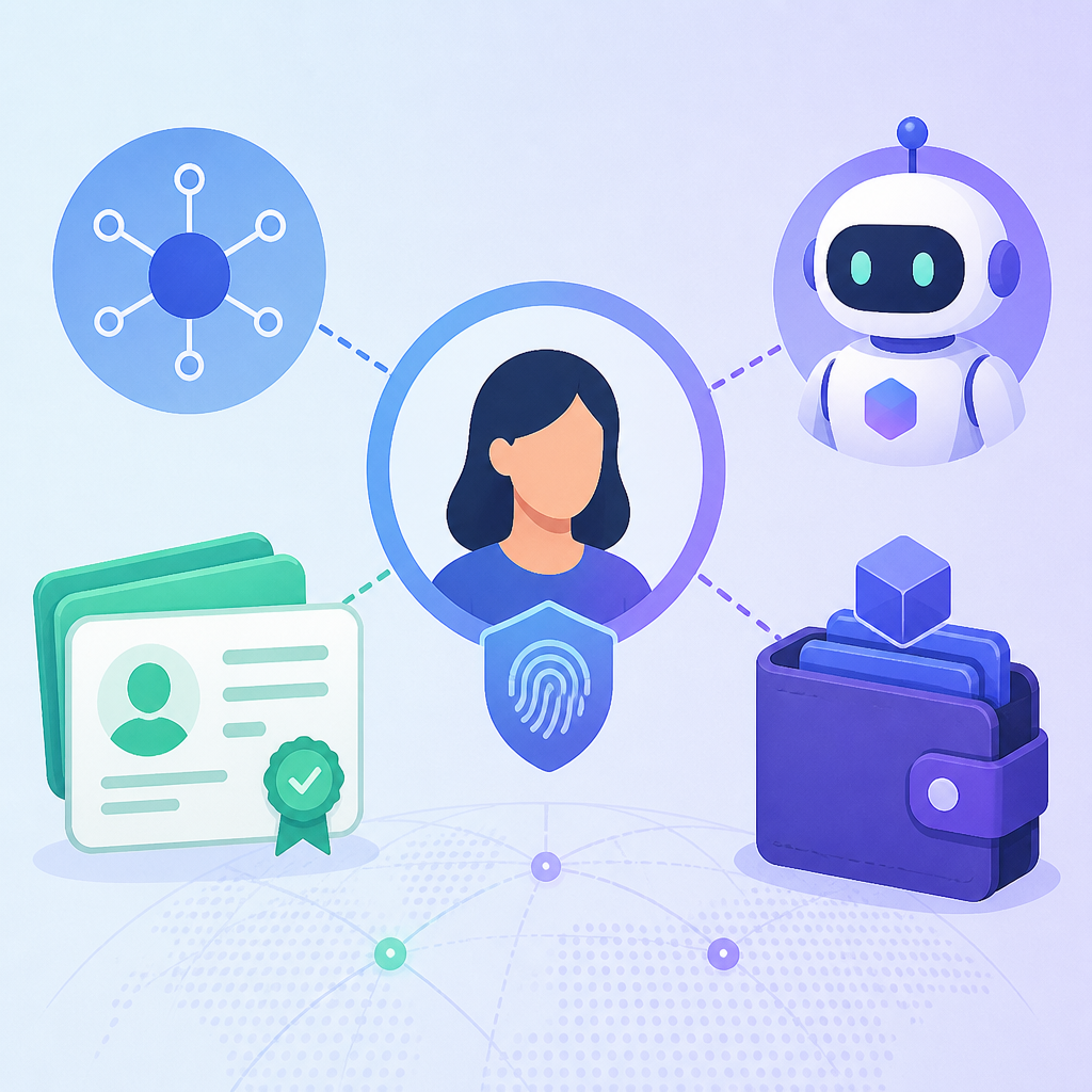 Web3 identity adds DIDs, VCs, and AI agent wallets