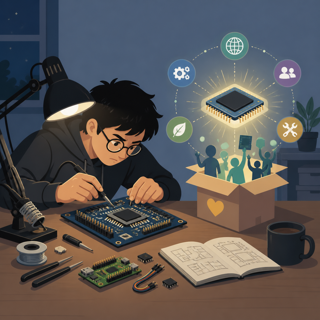 RISC-V 業餘玩家證明了:開放硬體仍獎勵偏執式工程