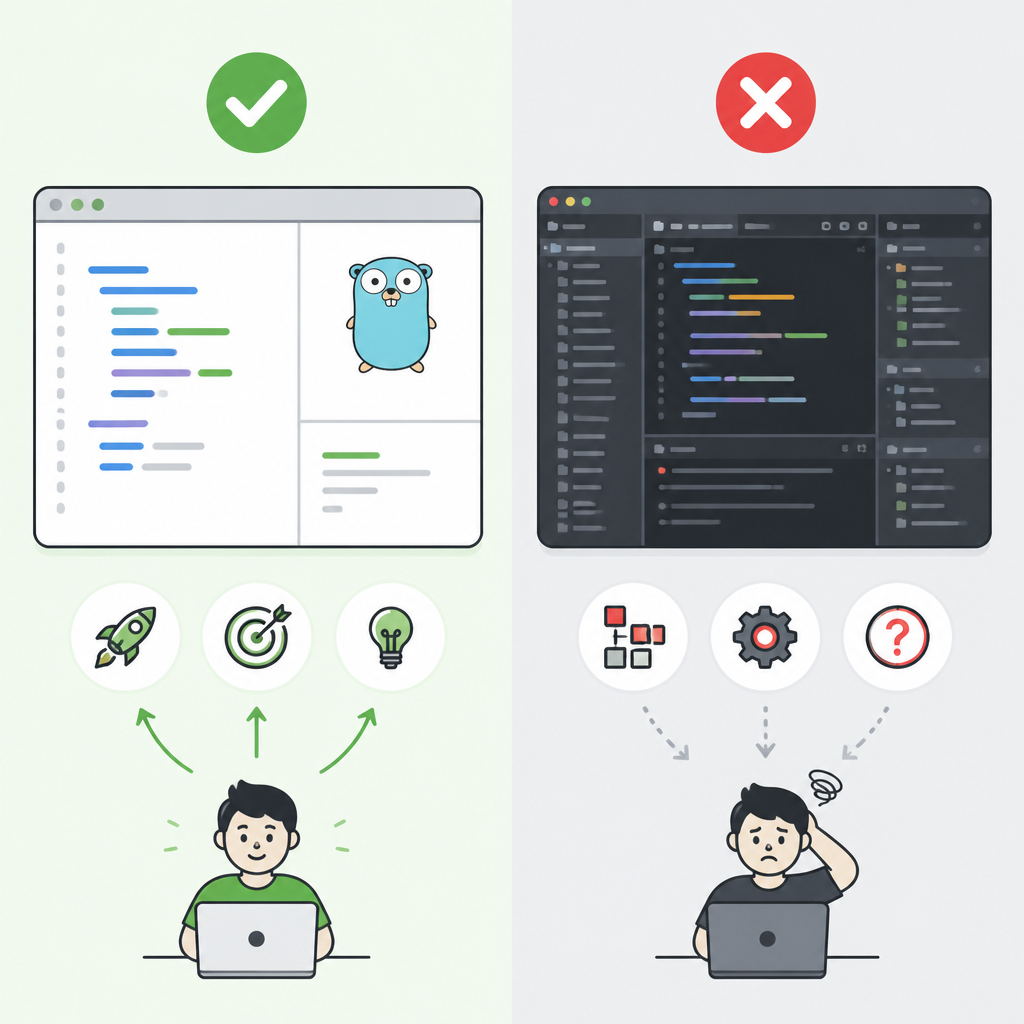 Boot.dev’s Go Playground is a better teaching tool than a full IDE