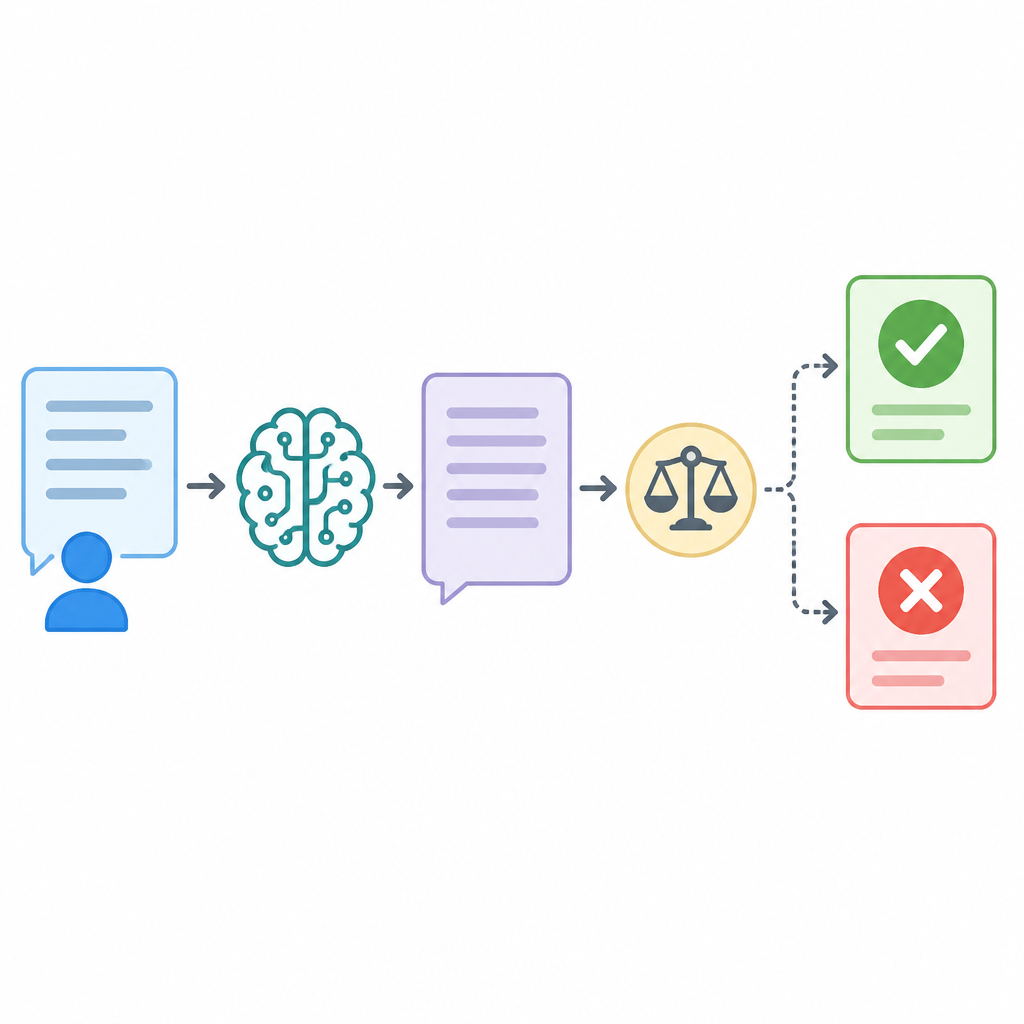 BINEVAL 用二元問題評估 LLM 輸出