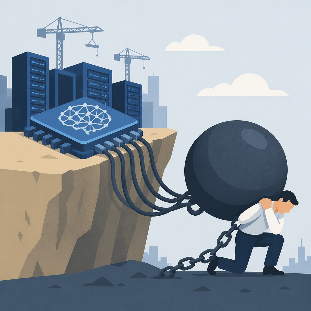 AI capex 變成債務陷阱