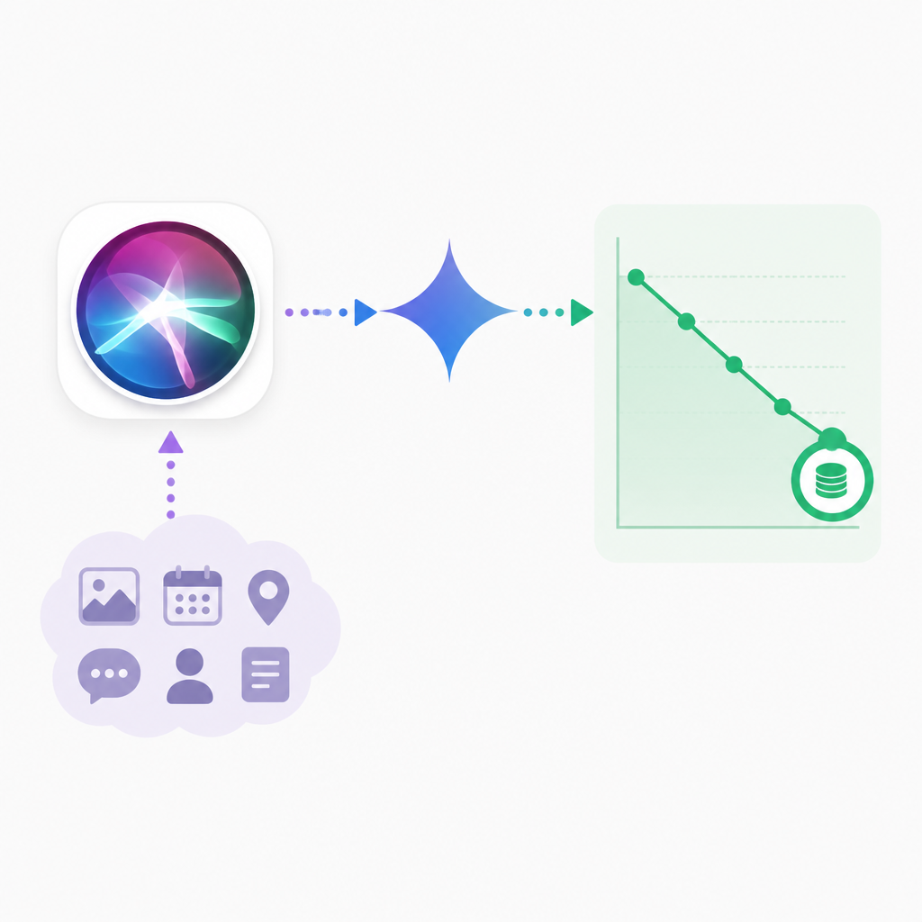 Gemini in Siri turns memory into a cost line