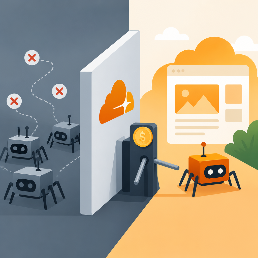 Cloudflare’s policy turns crawlers into paid access