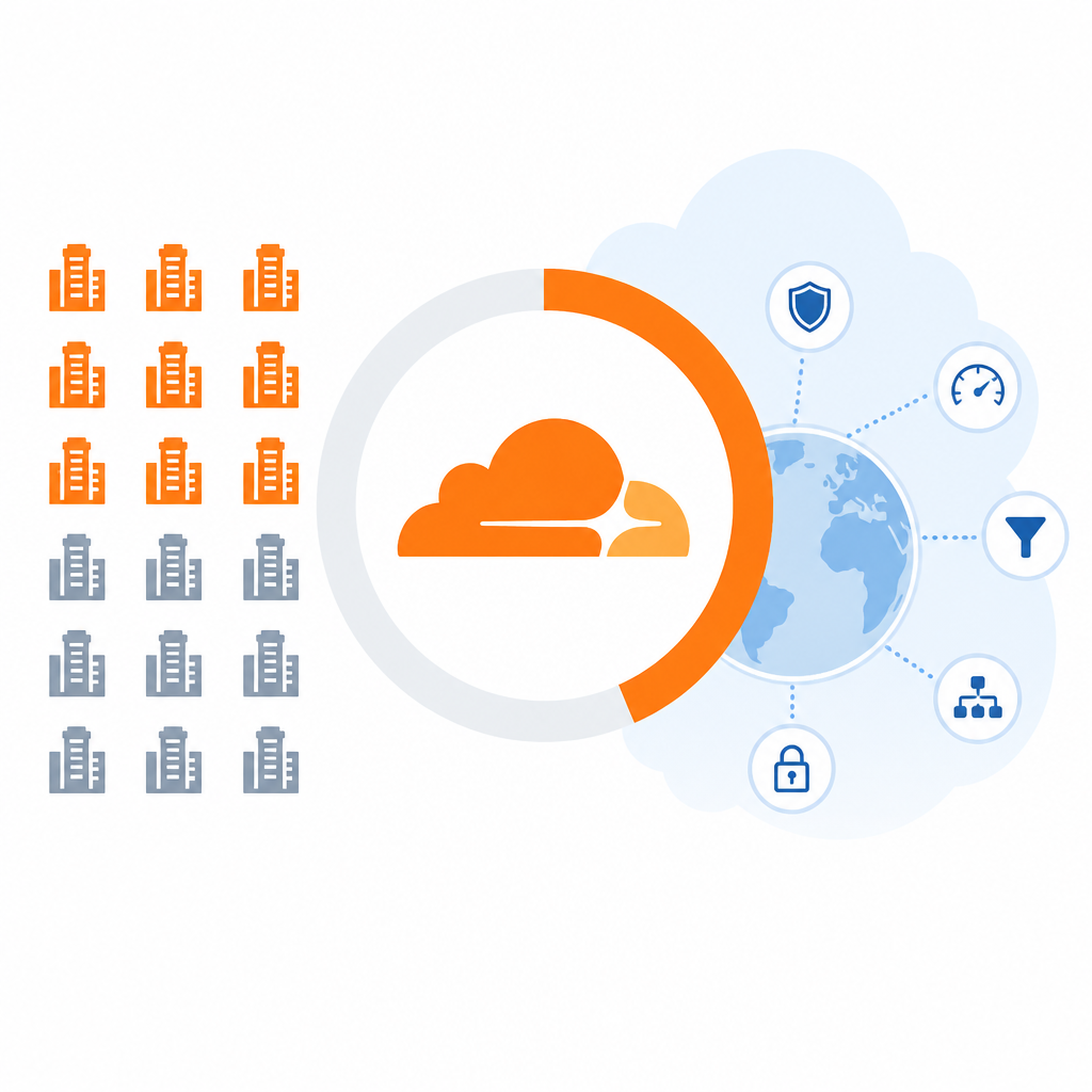 Cloudflare July 2026: 42% of Fortune 500 customers