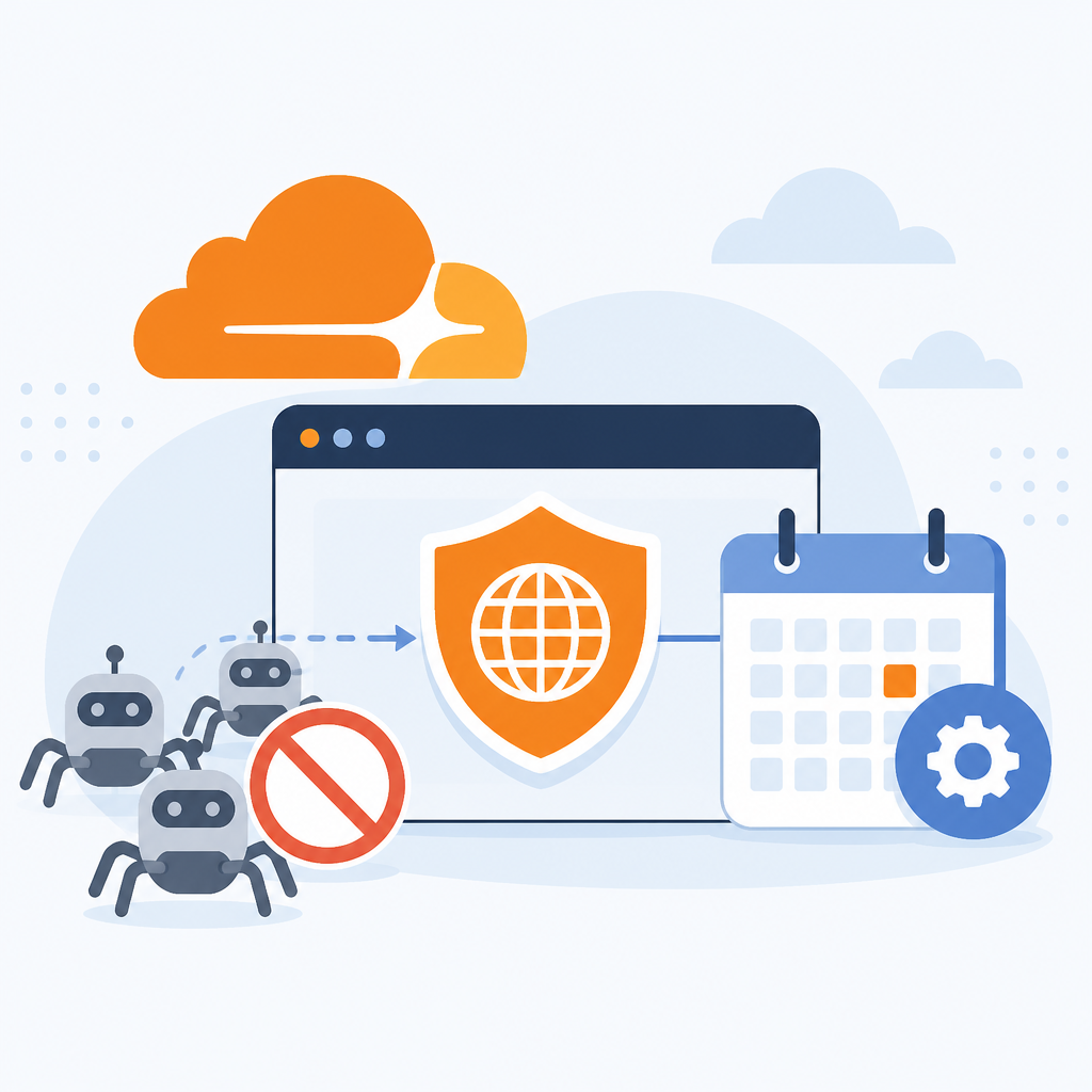 Cloudflare 定 2026/9/15 爬蟲預設