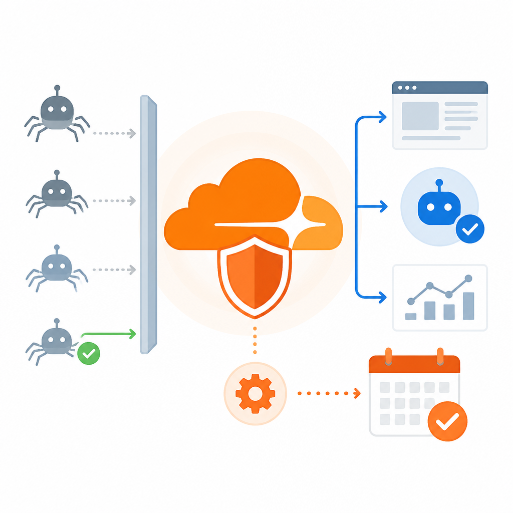 Cloudflare 定 2026/9/15 爬蟲預設