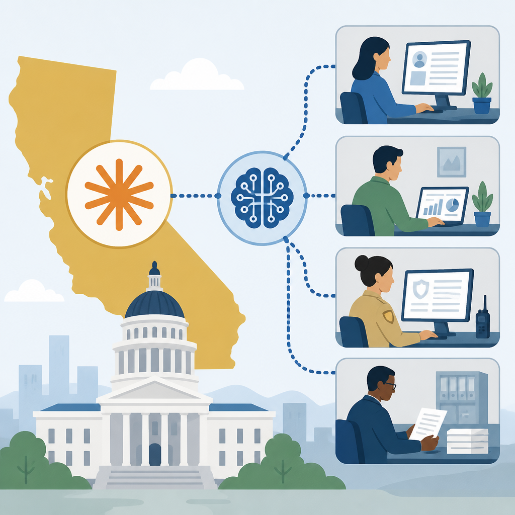 California’s Claude deal puts AI inside state offices