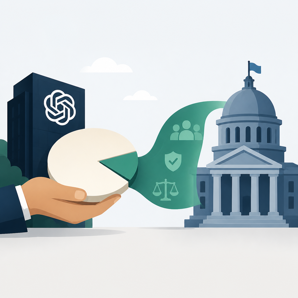 OpenAI’s 5% fund pitch turns equity into policy