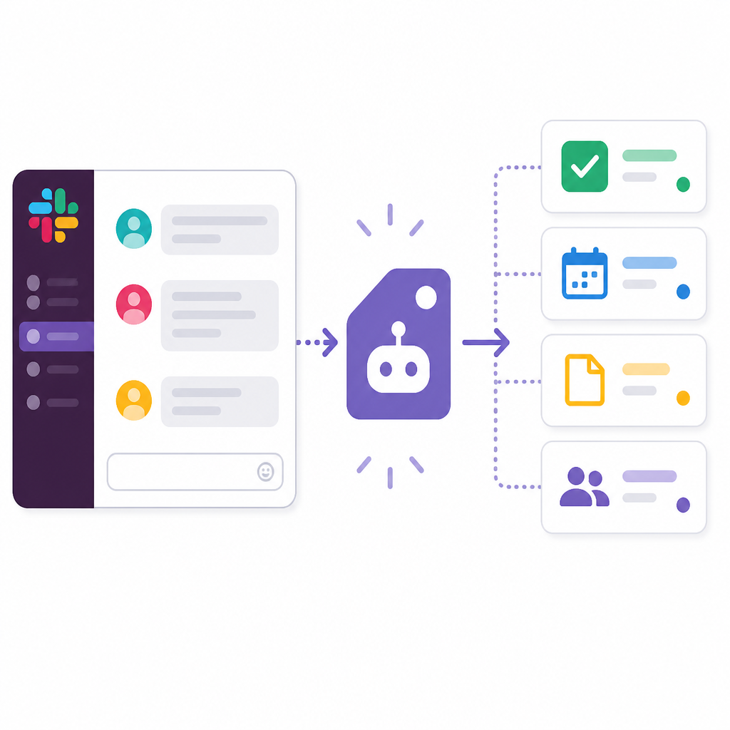 OpenTag 讓 Slack 對話變動作