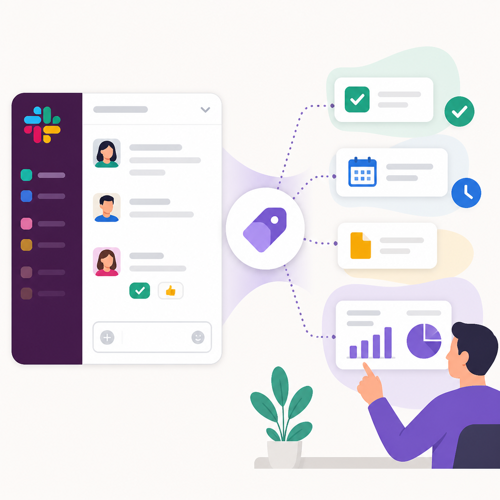 OpenTag 讓 Slack 對話變動作