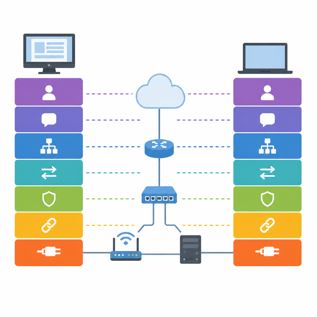 The OSI model still explains networking well