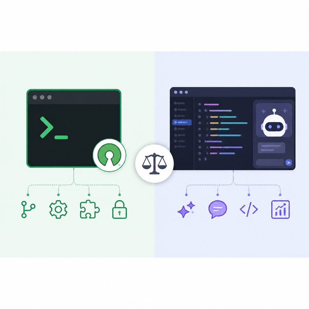 OpenCode vs Cursor: Open-Source CLI vs AI Editor 2026