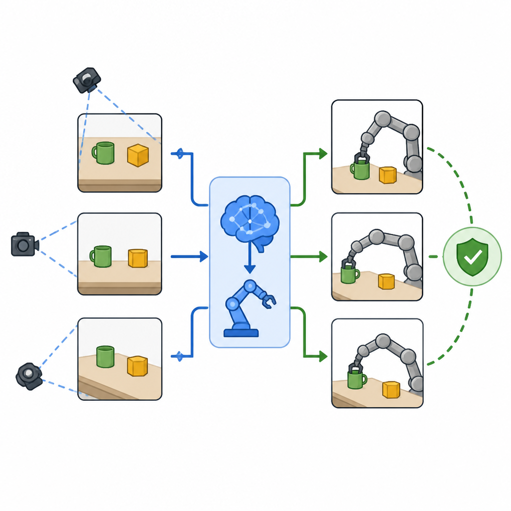 CamVLA makes robot policies view-robust