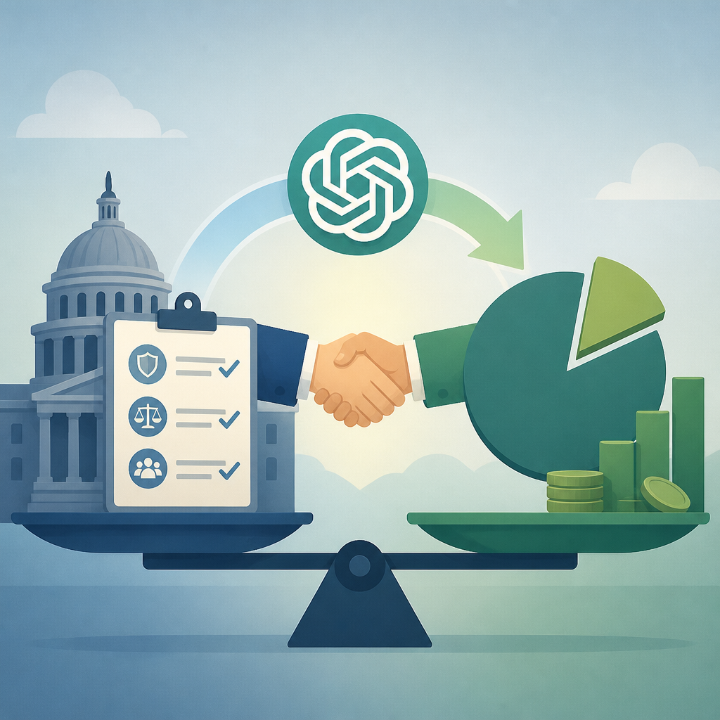 OpenAI’s 5% deal turns policy into equity