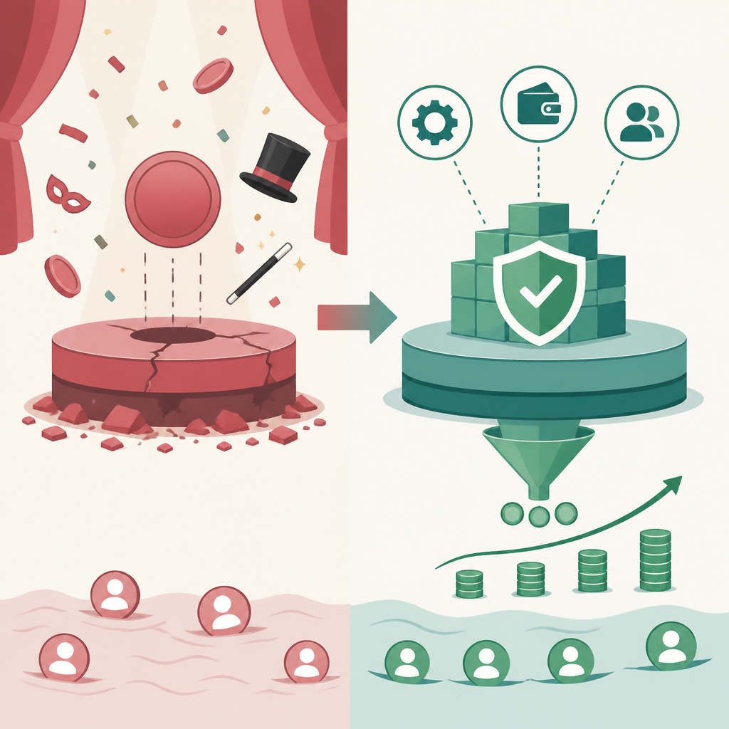 Web3 platforms need fee discipline, not token theatrics, to make money