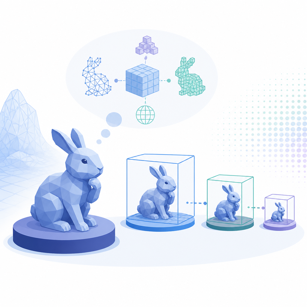 ELSA3D Makes 3D Models Reason in Scales