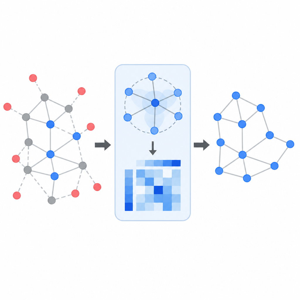 Graph Convolutional Attention fixes graph denoising