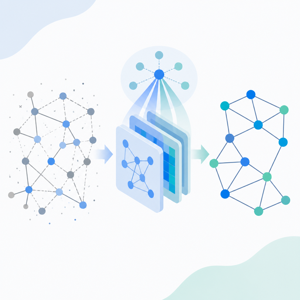Graph Convolutional Attention fixes graph denoising