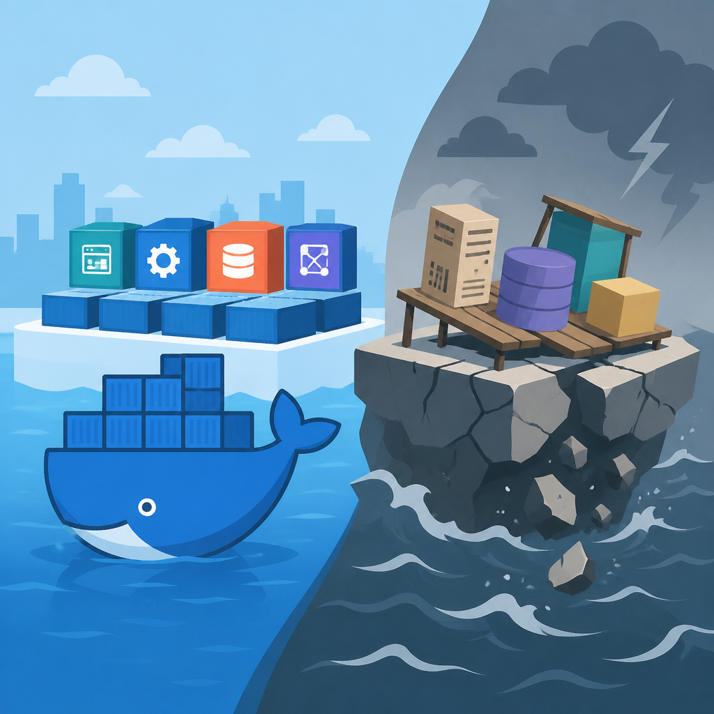 Docker 讓容器成為預設,也把脆弱部署變成常態