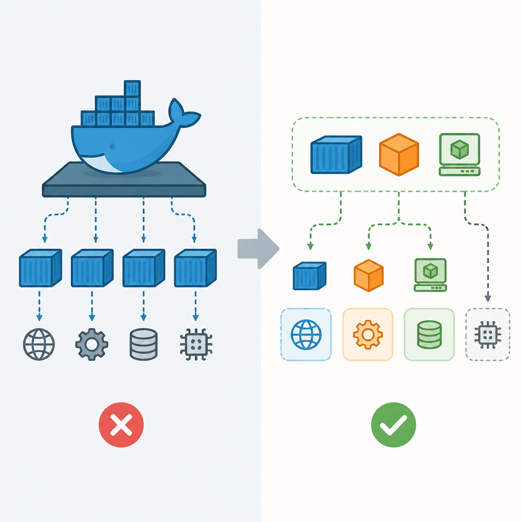 Docker made containers the default, and that was a mistake