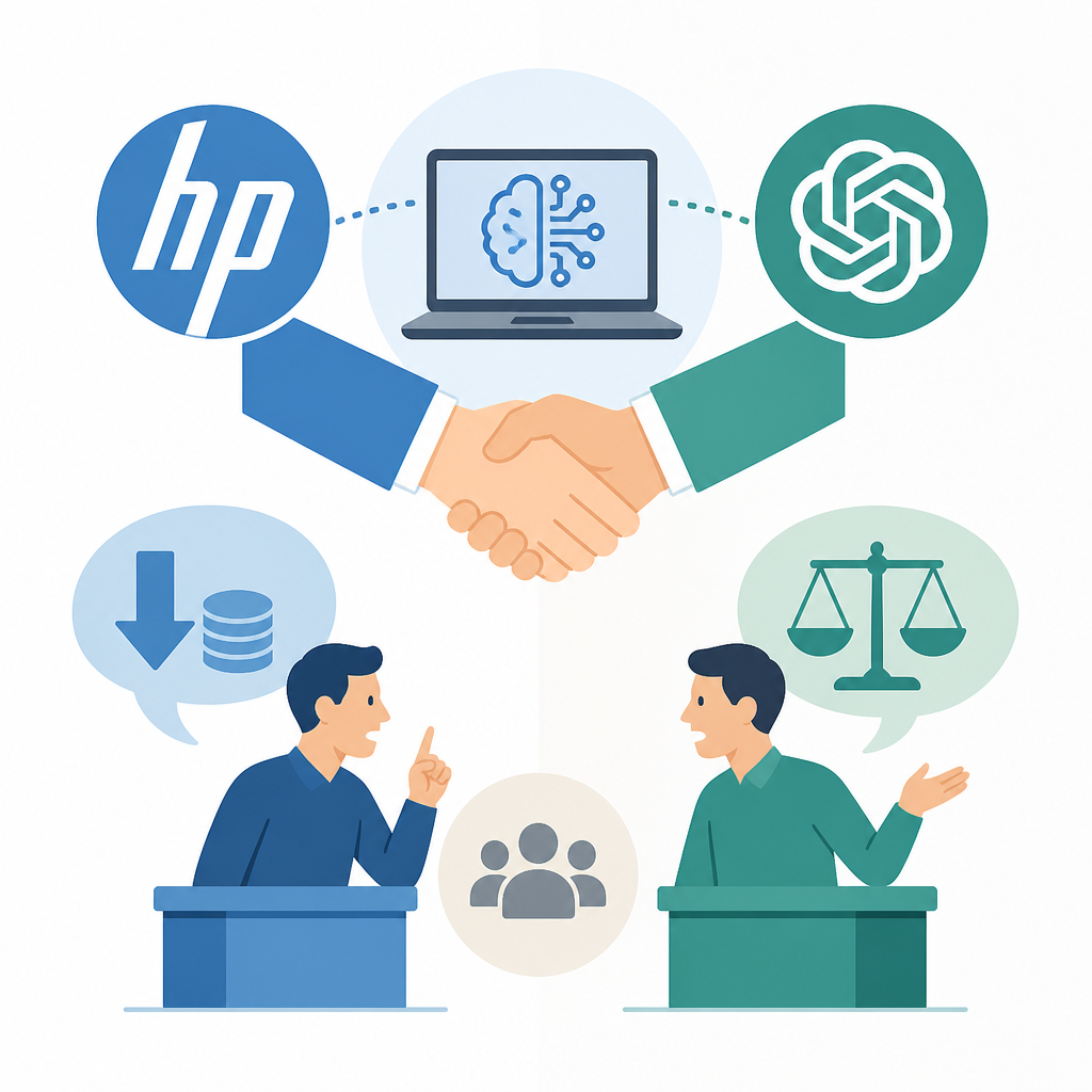 HP’s OpenAI Deal Meets a Cheap Stock Debate