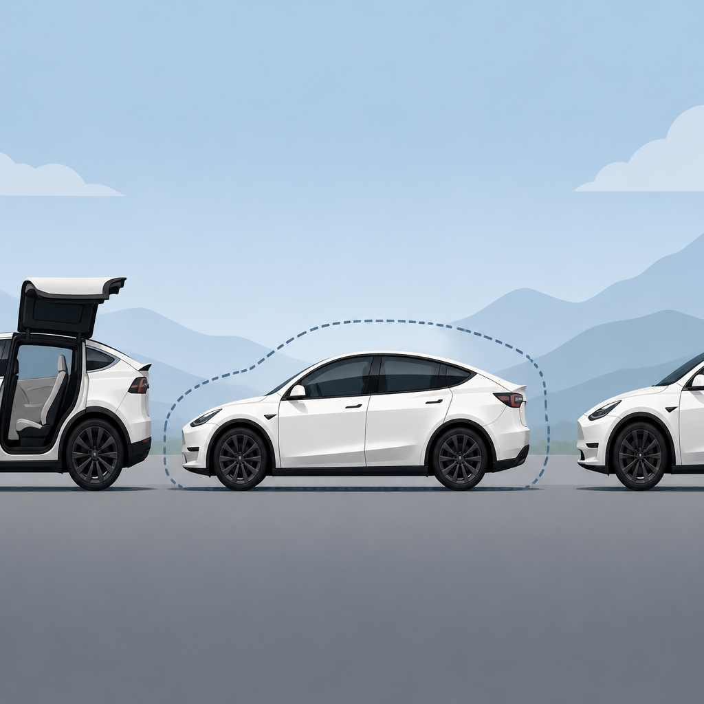 Tesla Model Y L fills the Model X-sized gap