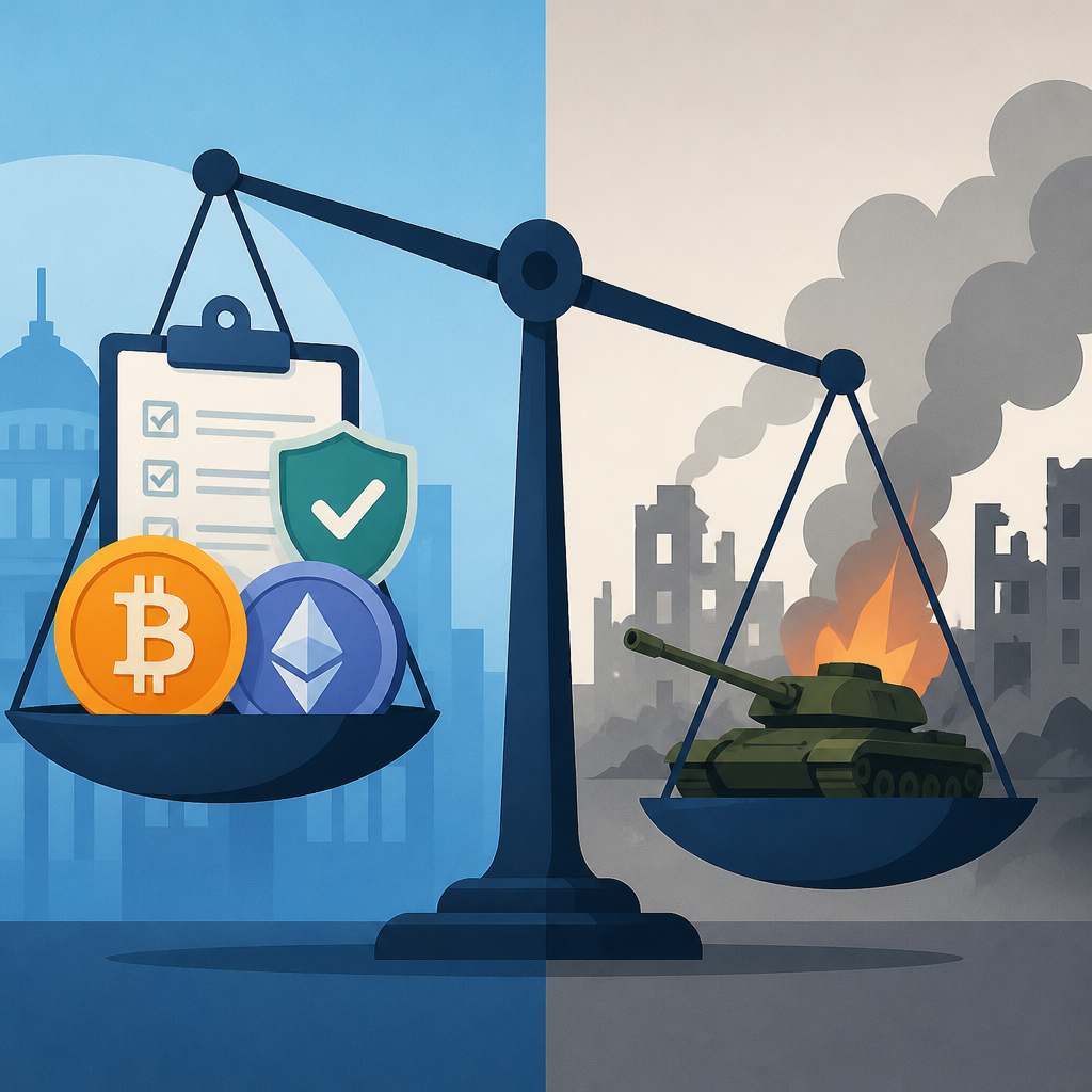 Regulation Now Moves Bitcoin and Ethereum More Than War