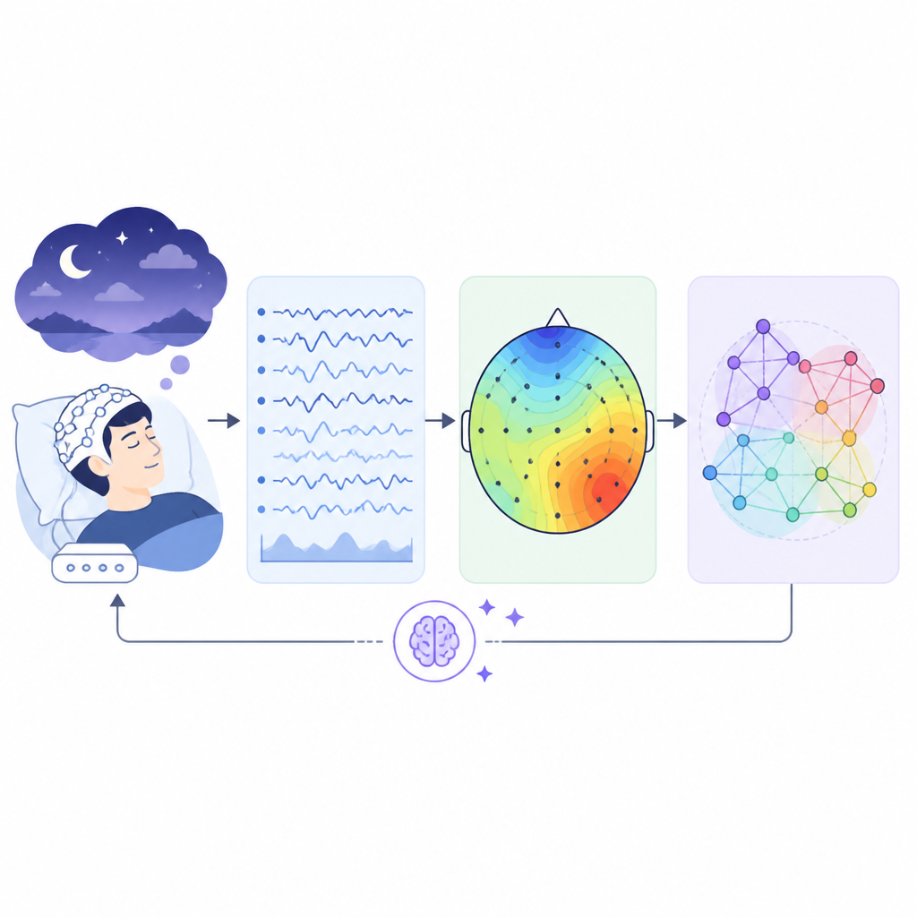 PHINN-EEG 用拓撲看夢境 EEG