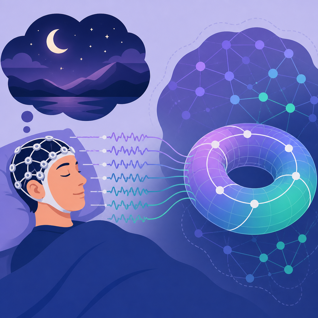 PHINN-EEG brings topology to dream-state EEG