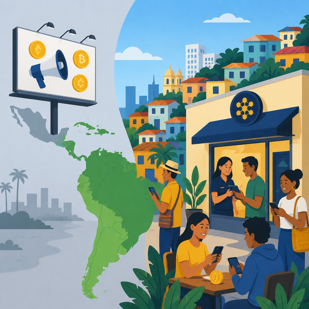 Crypto exchanges should show up in LATAM, not just advertise there