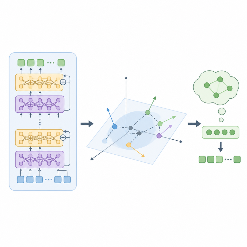 A low-dimensional theory for Transformer reasoning