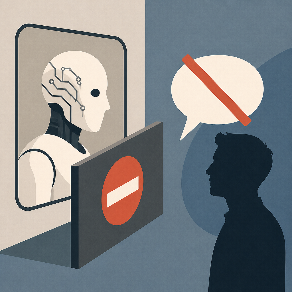 Anthropic’s access cut shows speech limits in AI