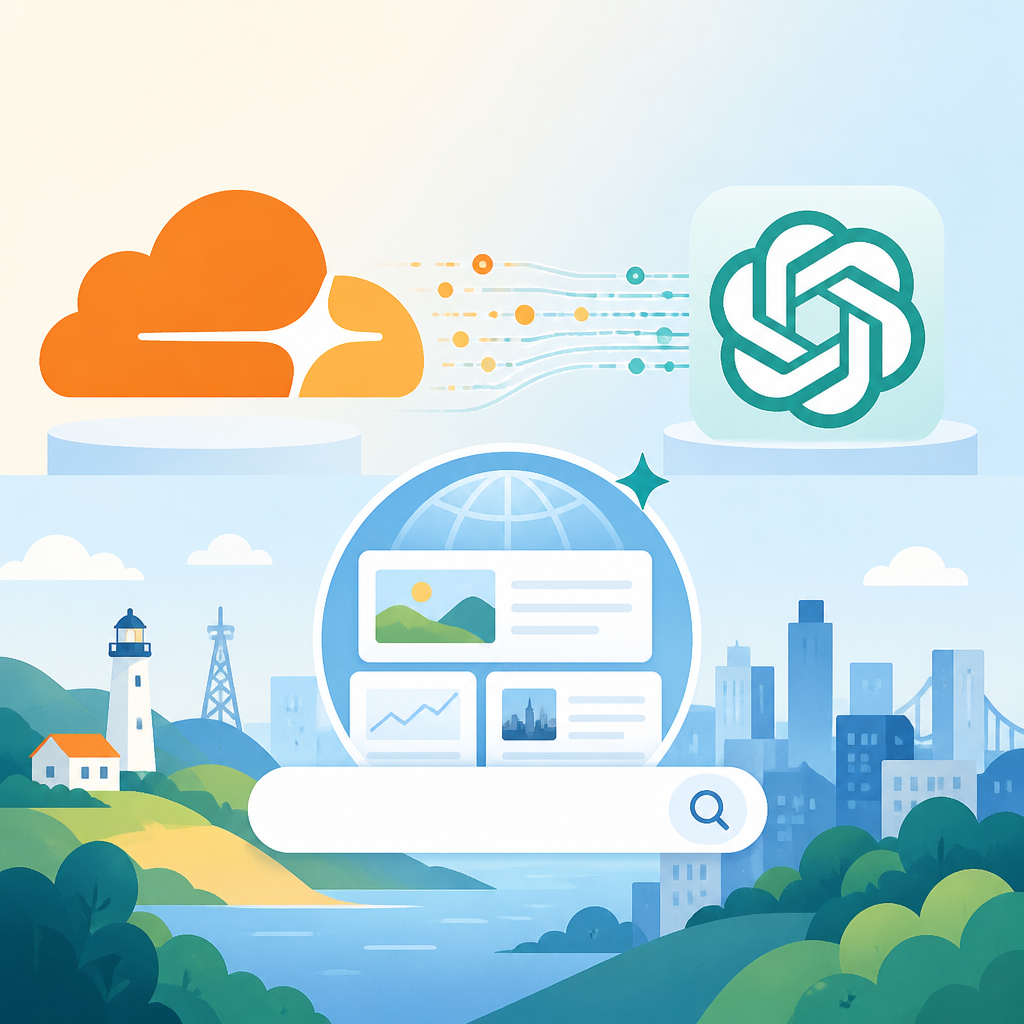 Cloudflare 與 OpenAI 的試點,押對了 AI 搜尋最缺的「新鮮…