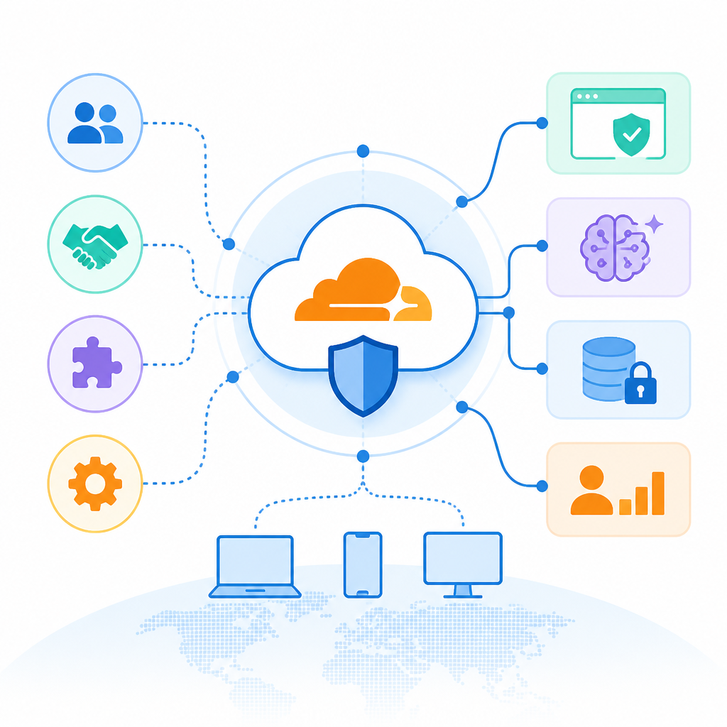 Cloudflare One 用夥伴加速 AI 安全落地