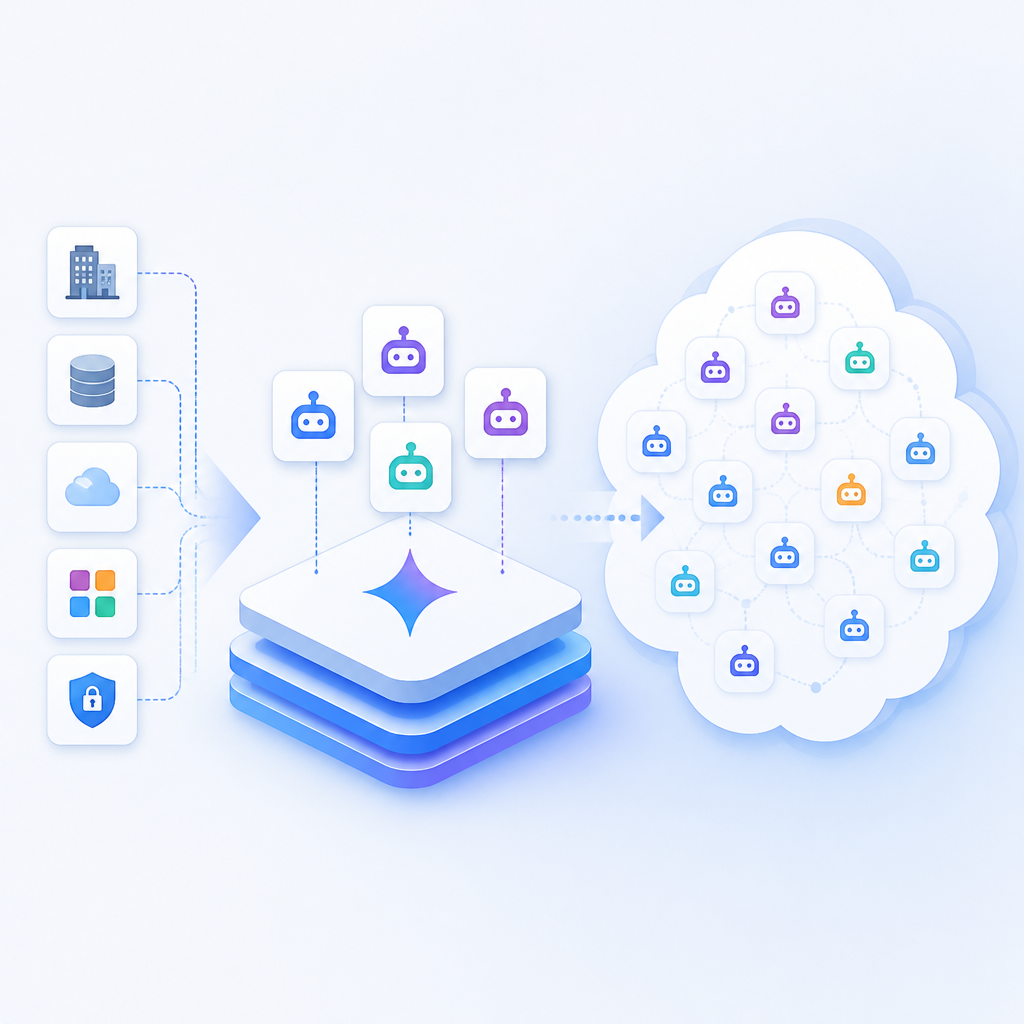 Google Gemini Enterprise 代理平台把 AI 代理變成雲…