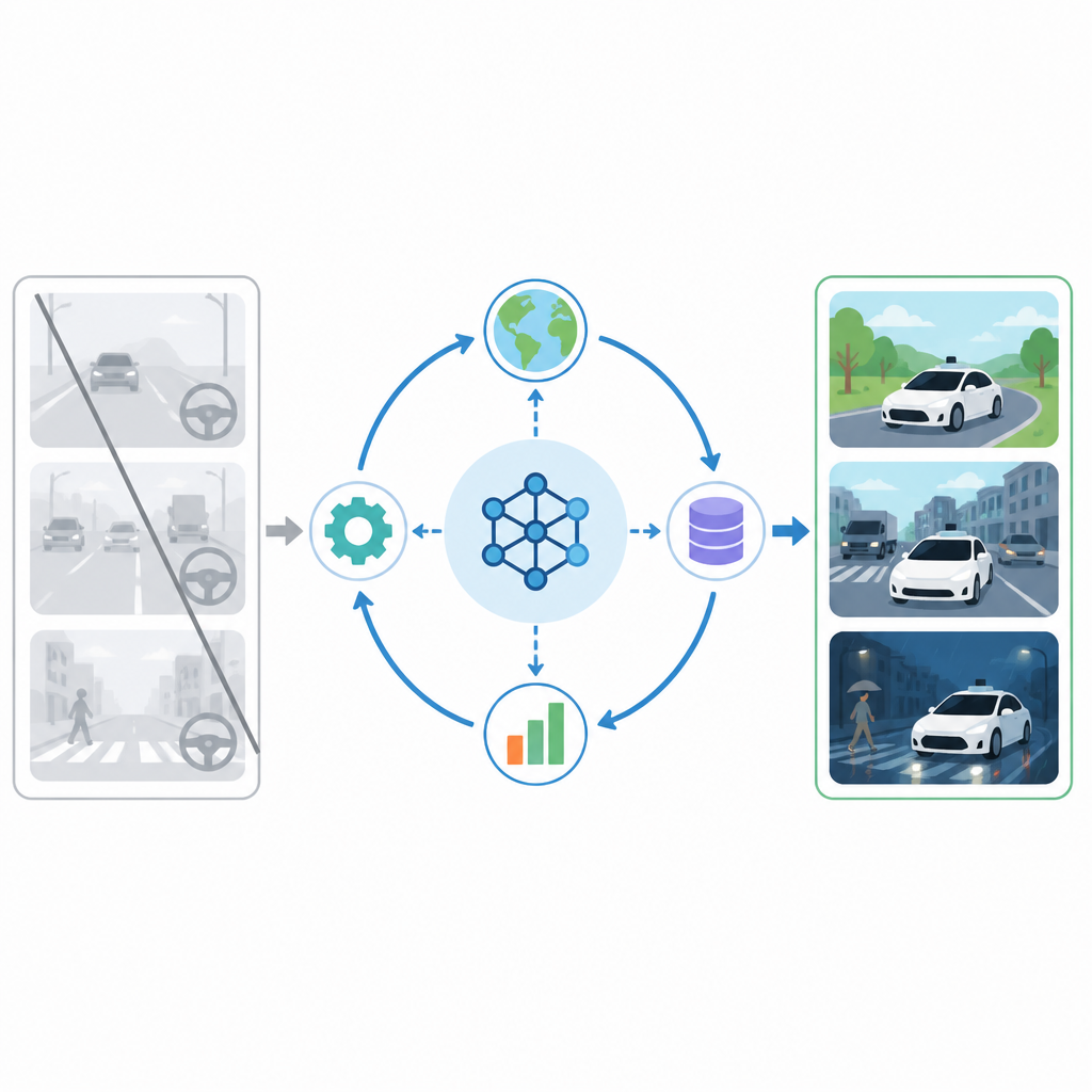 TerraZero trains driving agents with no demos