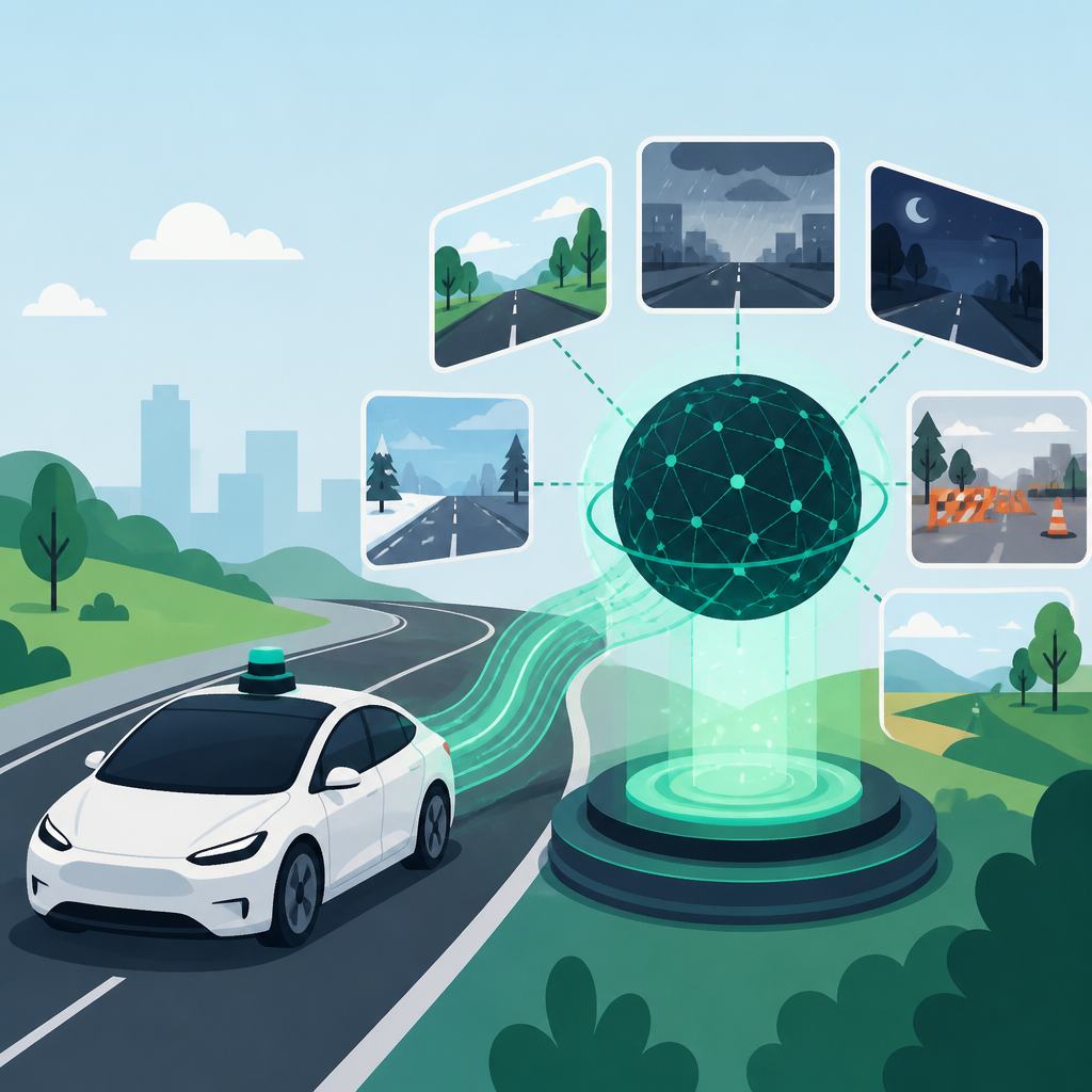TerraZero trains driving agents with no demos
