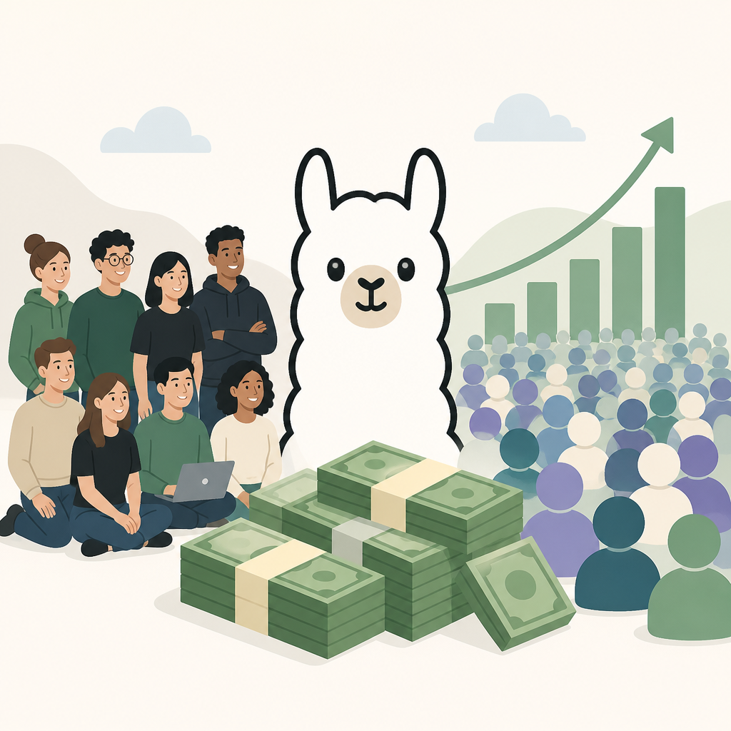 Ollama raises $65M with 14 people and 8.9M users