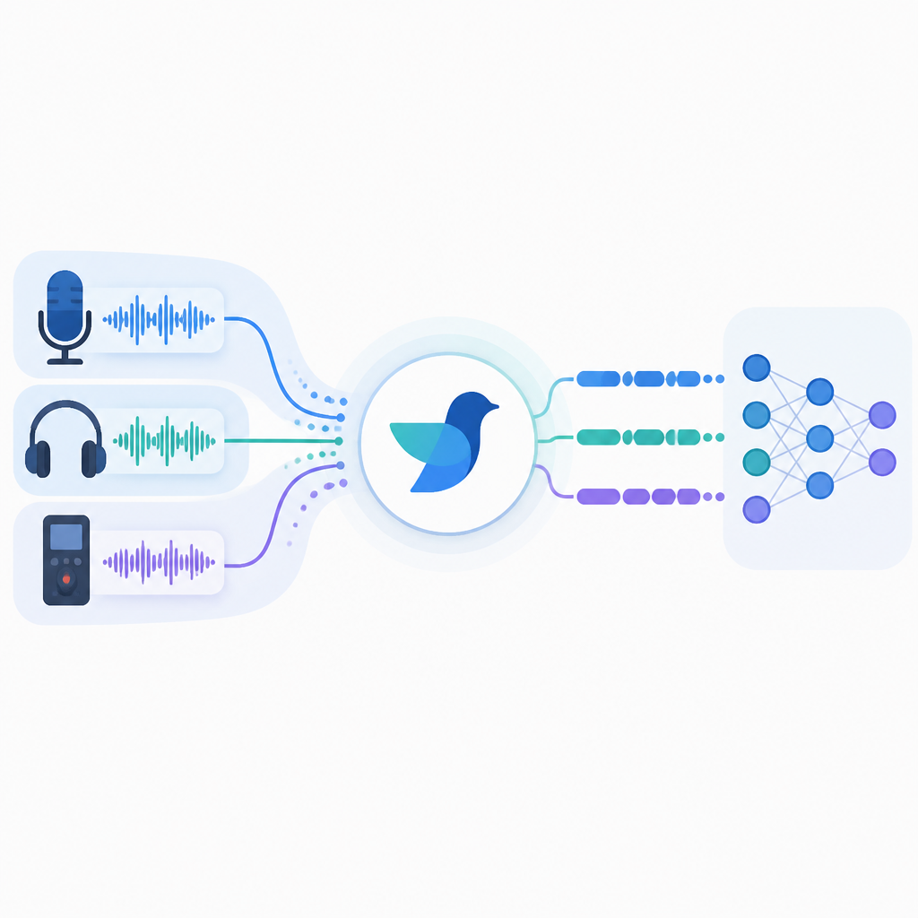 MetaPerch把錄音資料變成訓練訊號