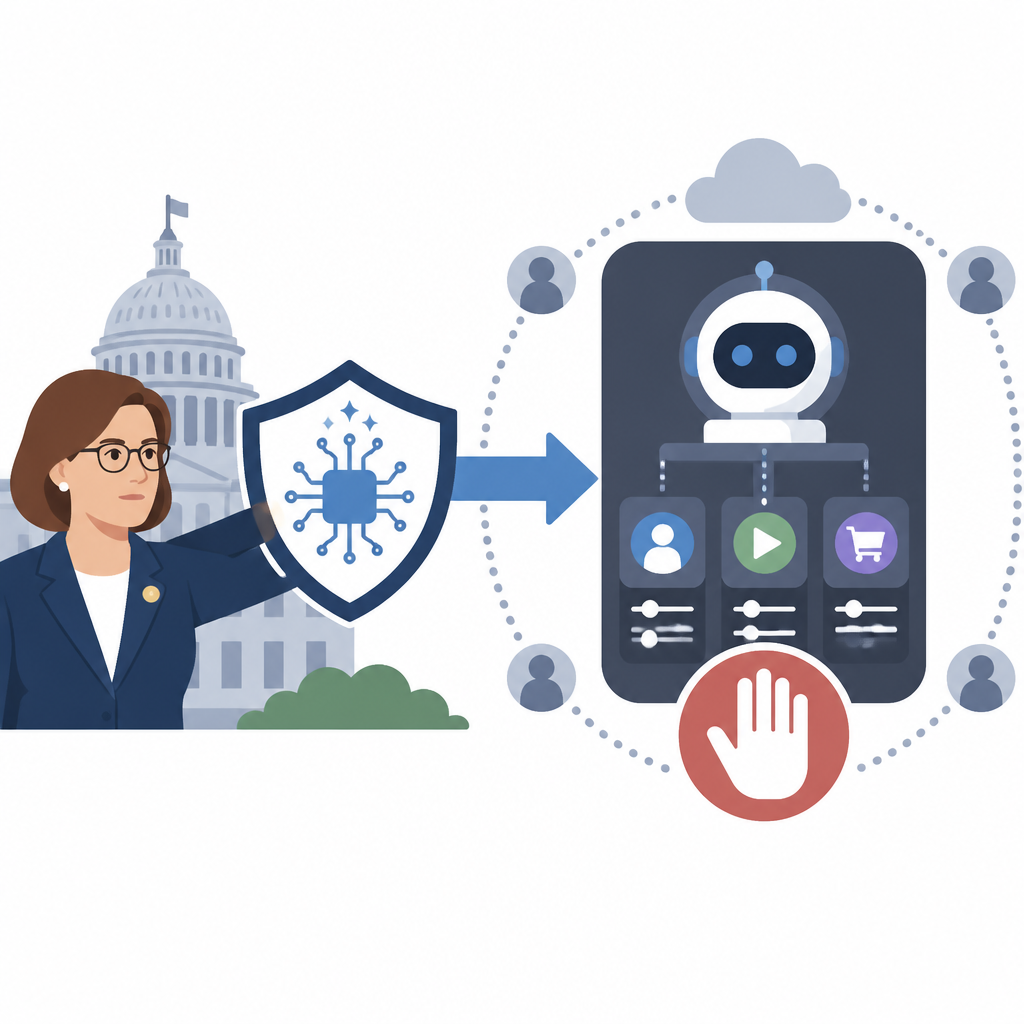 Warner’s AI AGENT Act targets platform AI control