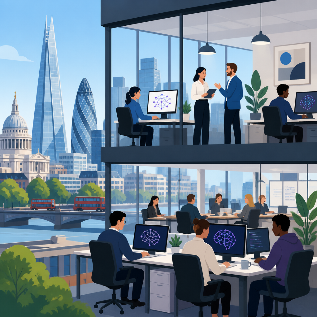 AI Firms Are Filling London Offices Fast