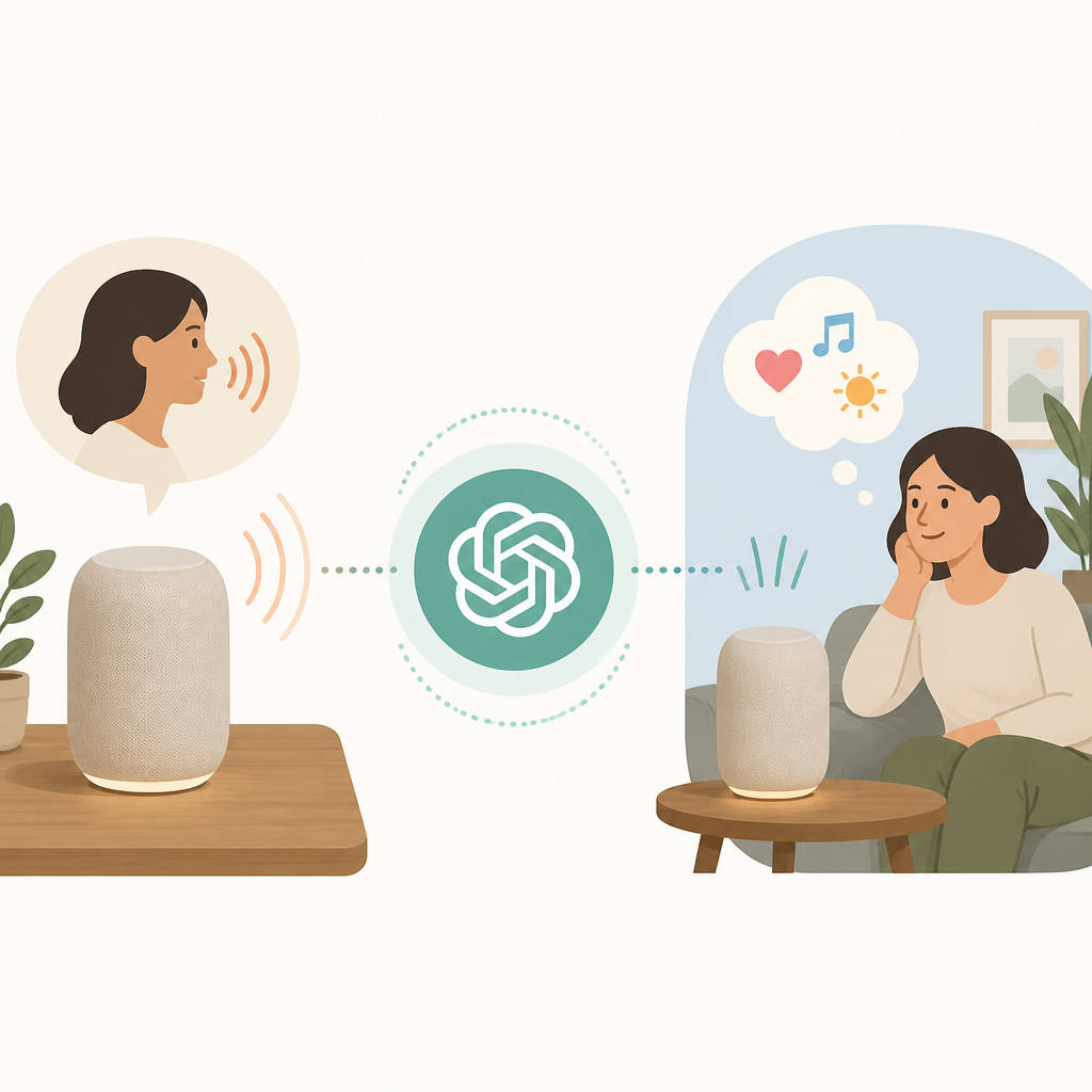 OpenAI’s screenless speaker turns ChatGPT into a companion