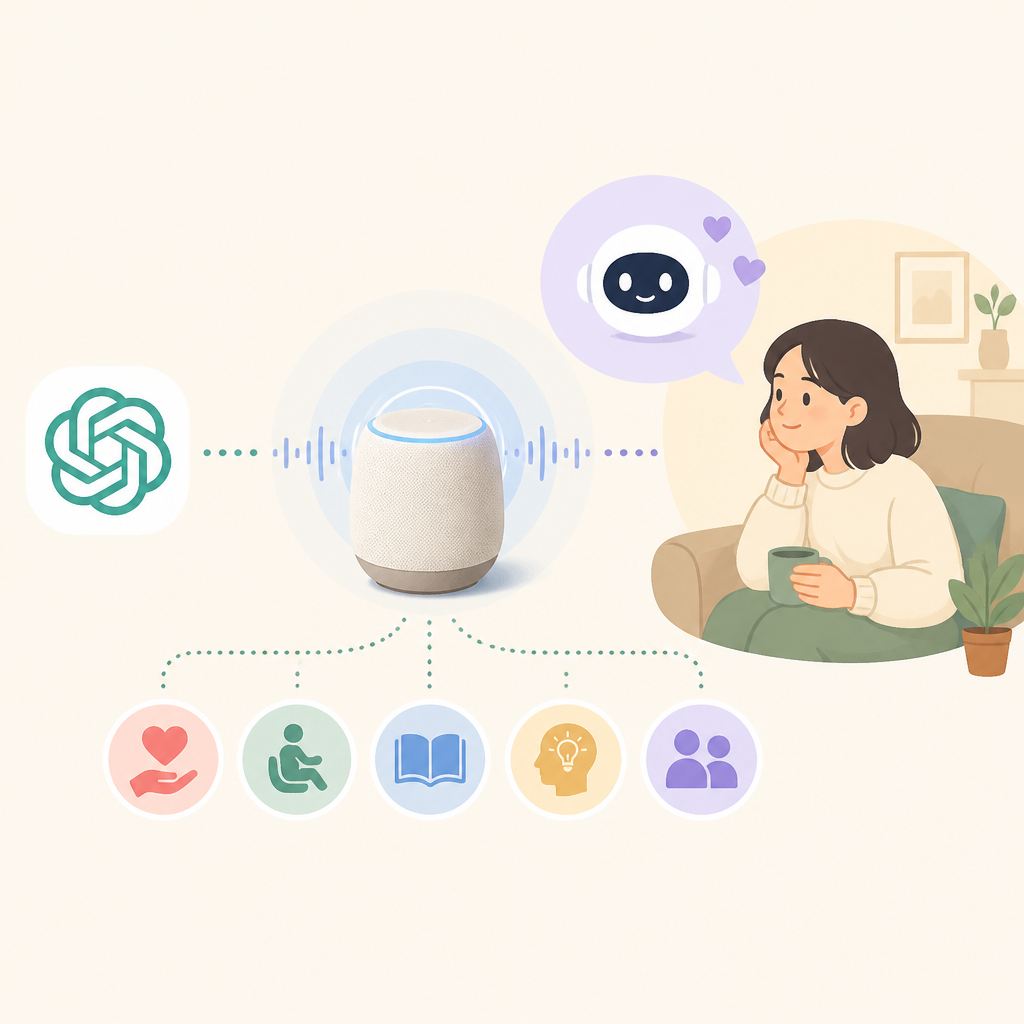 OpenAI 無螢幕喇叭把 ChatGPT 變陪伴