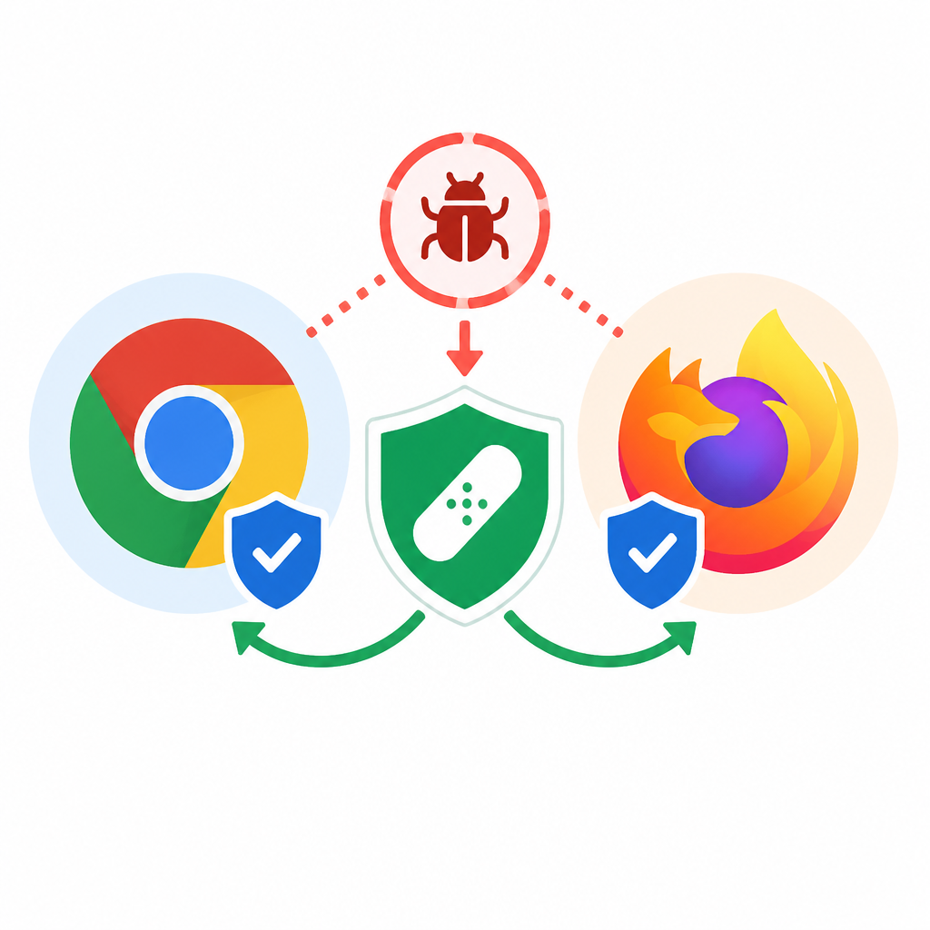 Chrome 150 與 Firefox 152 修補高風險漏洞