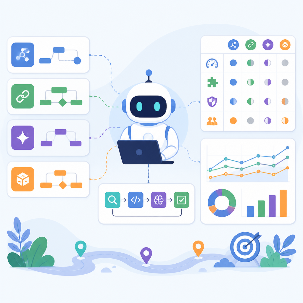 開源 AI Agent 框架實作比較與追蹤