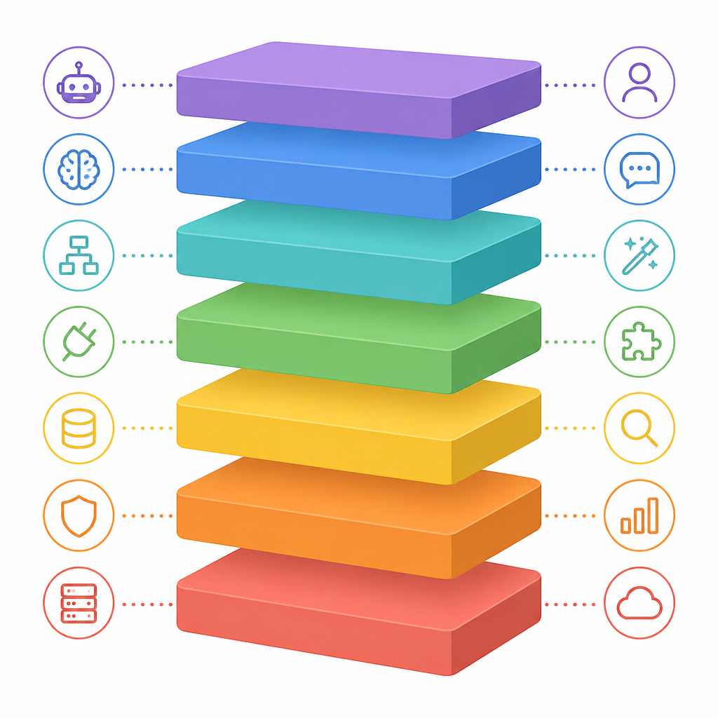 Open source agent stacks split into seven layers in 2026