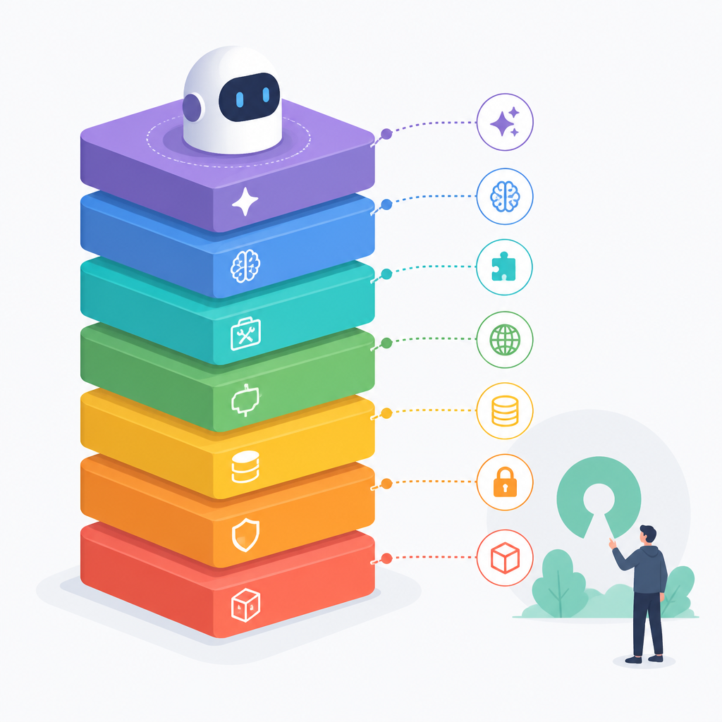 Open source agent stacks split into seven layers in 2026