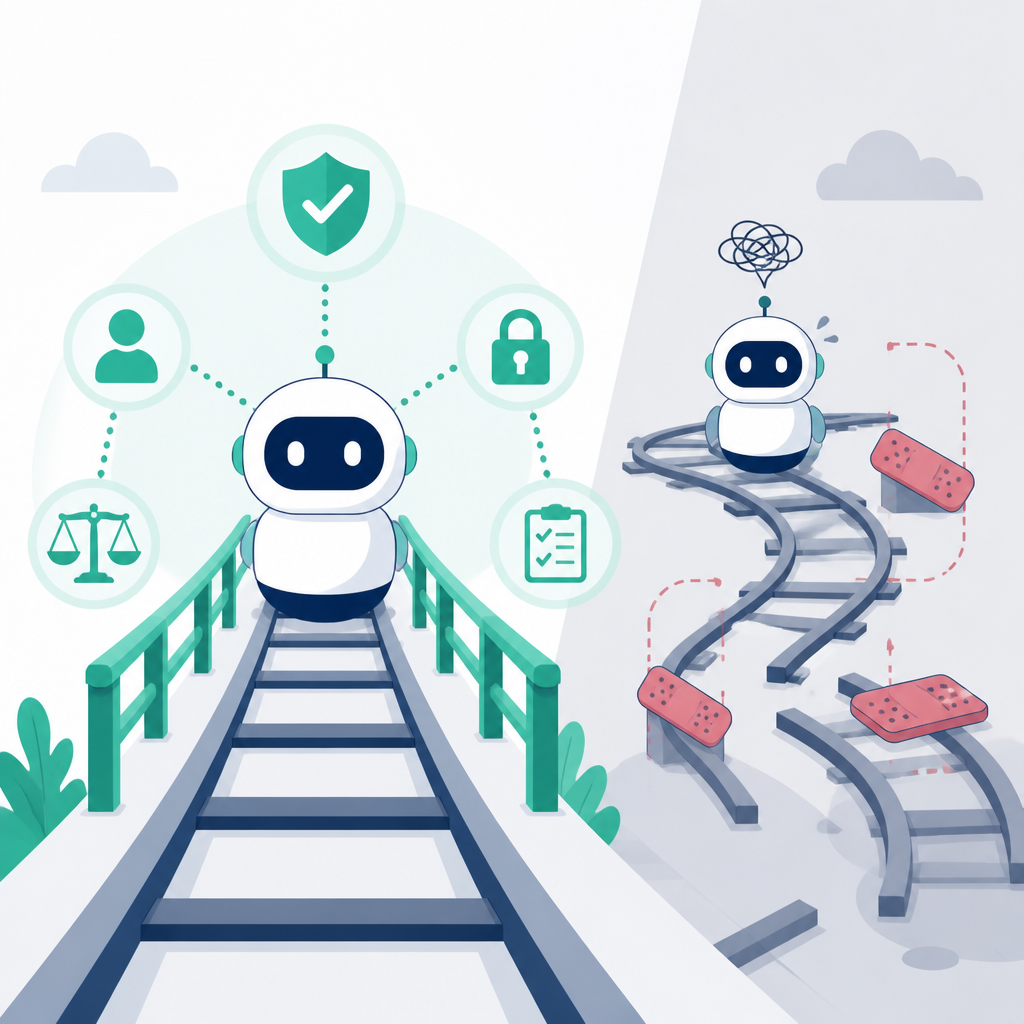 分散式 AI 合規必須寫進 agent rails,而不是事後補丁