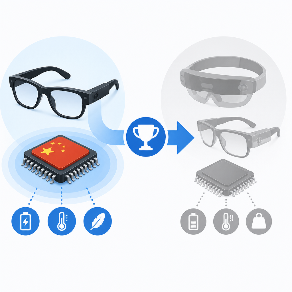 Low-Power Chinese Chips Are Winning Smart Glasses Before AR Displays …