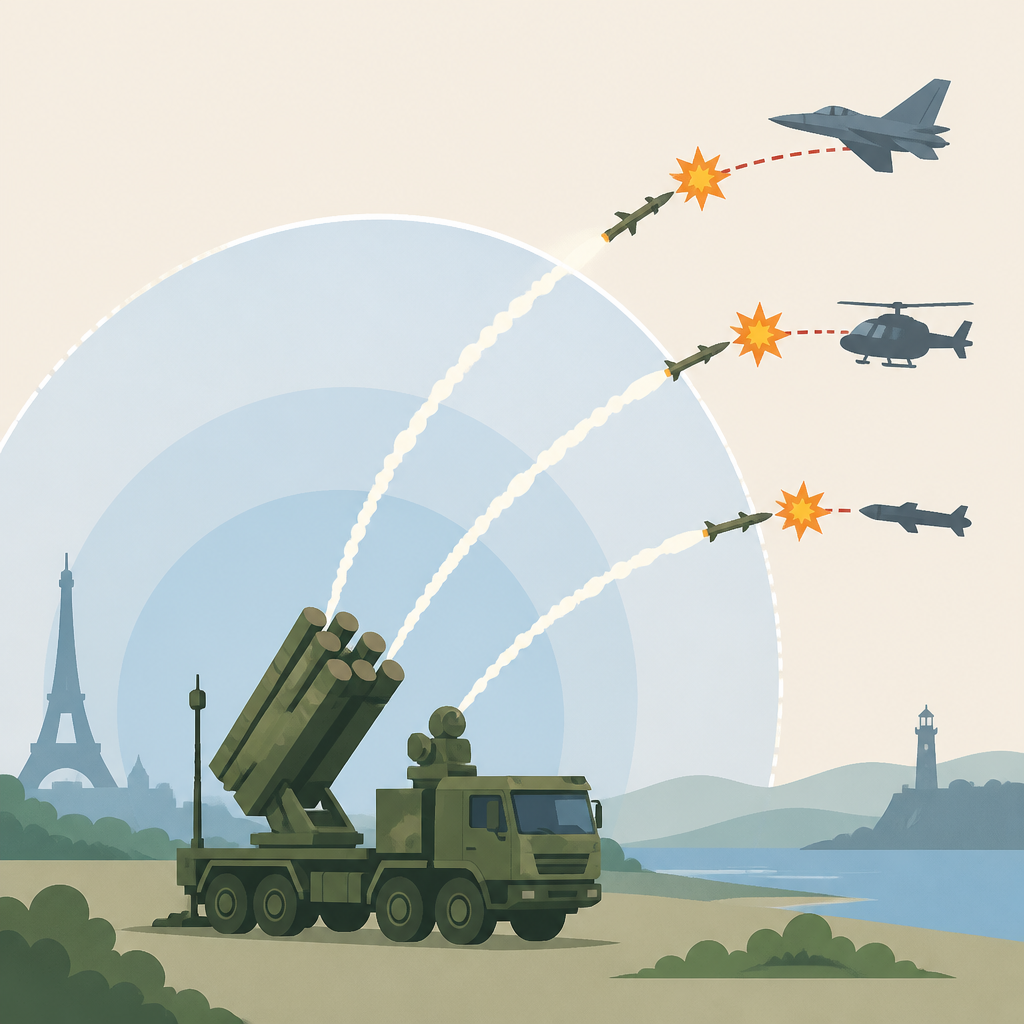 Mistral:法國短程防空主力